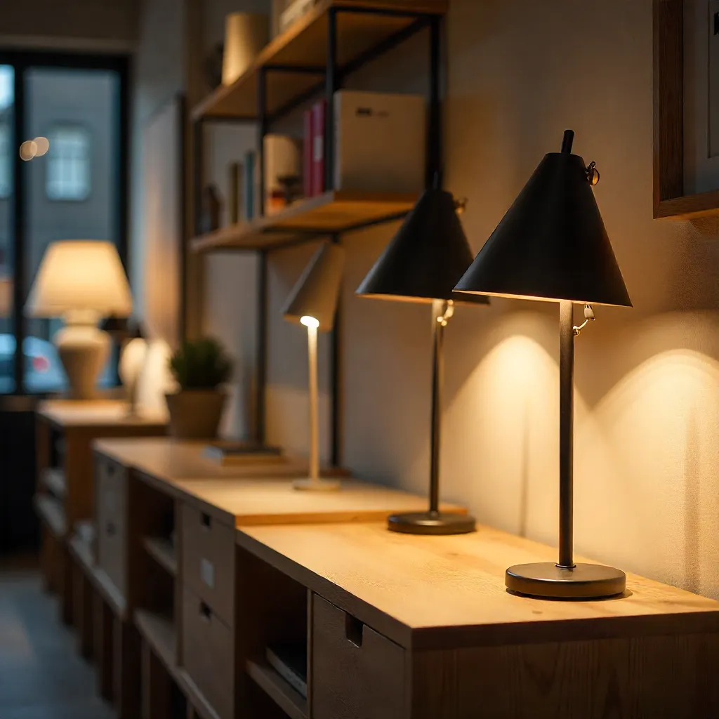 Lámpara de lectura para escritorio