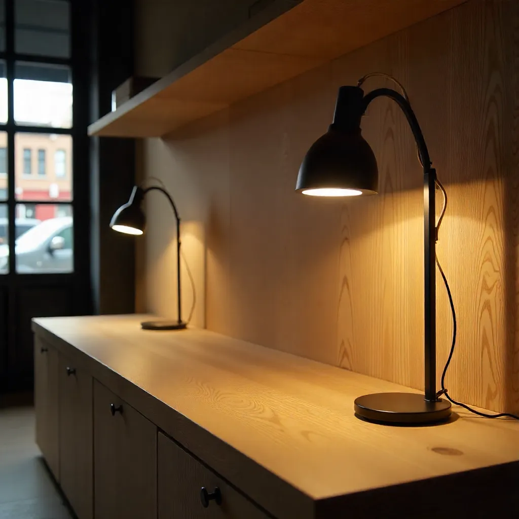 Lámpara de escritorio moderna