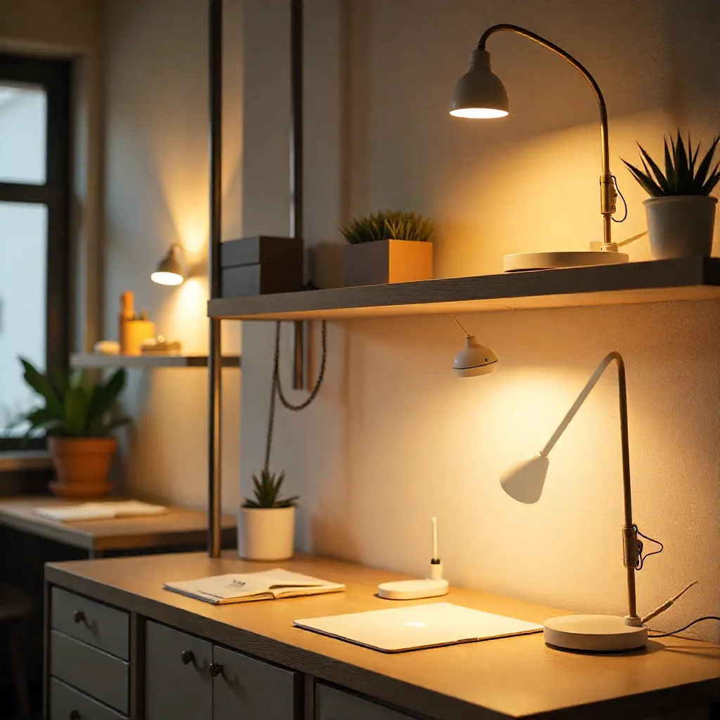 Lámpara funcional y estética