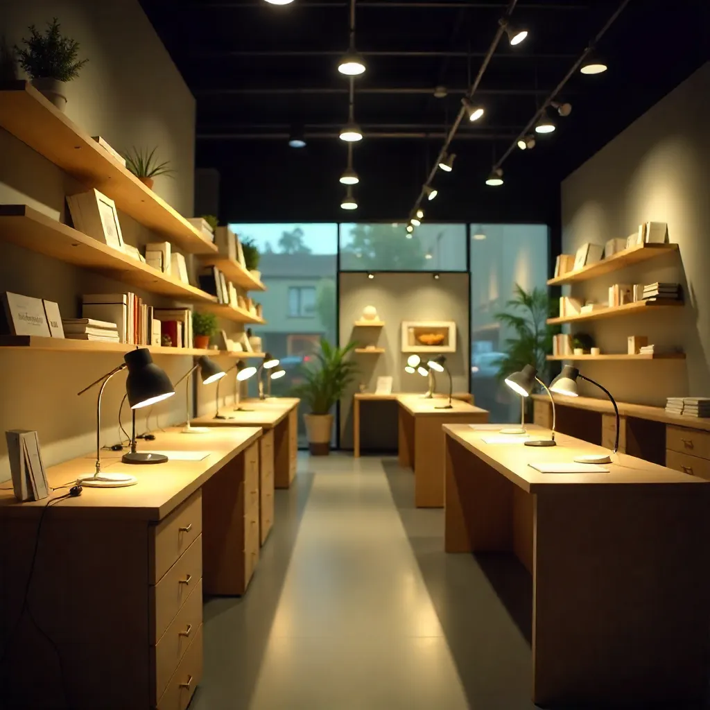 Lámpara de escritorio moderna