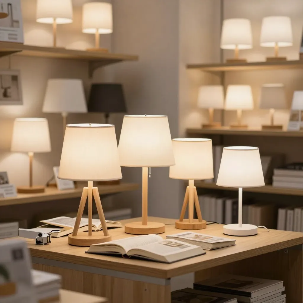 Lámpara de lectura articulada