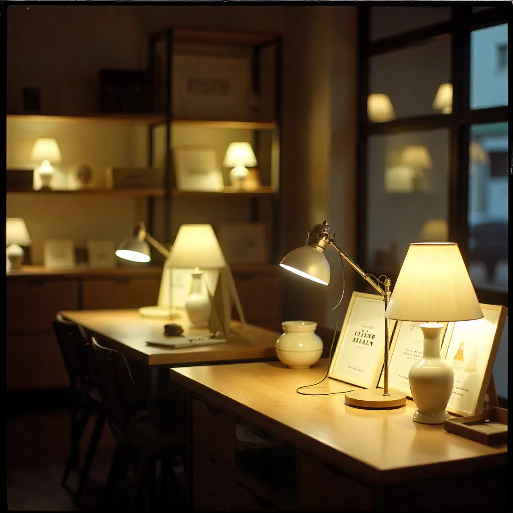 Lámpara de viaje plegable